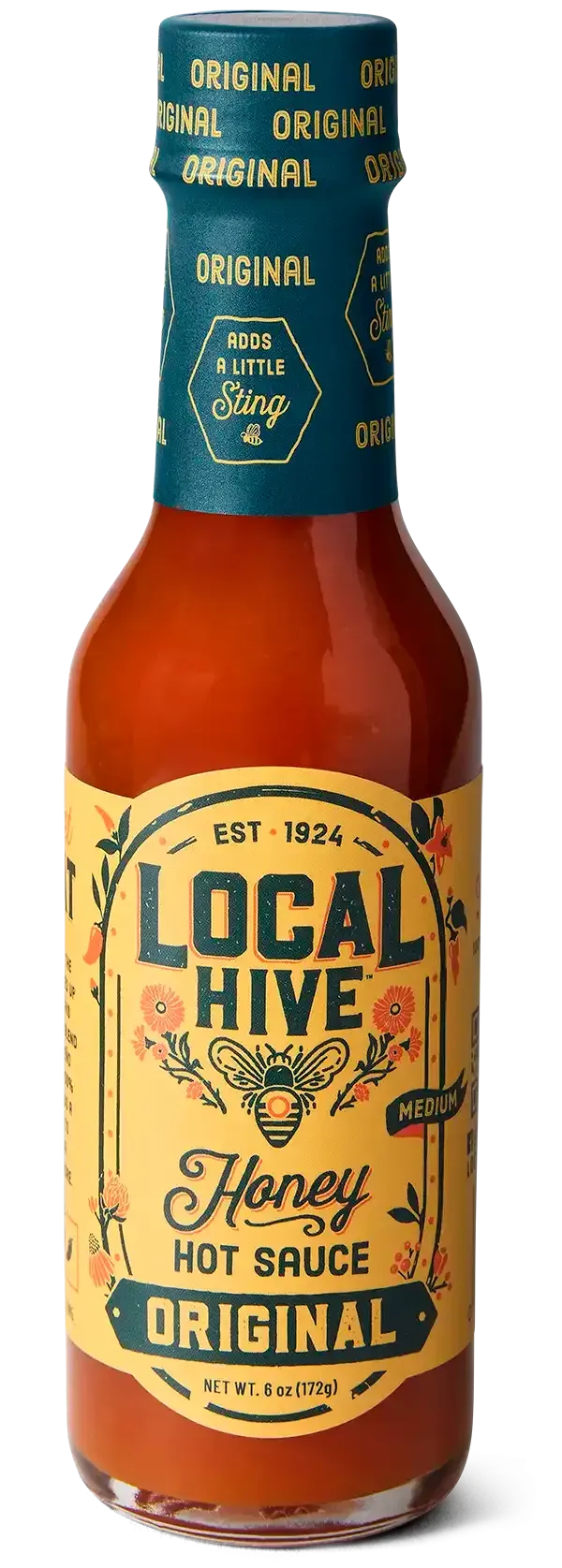 Local Hive Original Honey Hot Sauce bottle